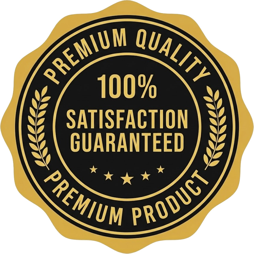 100% Satisfaction Guaranteed